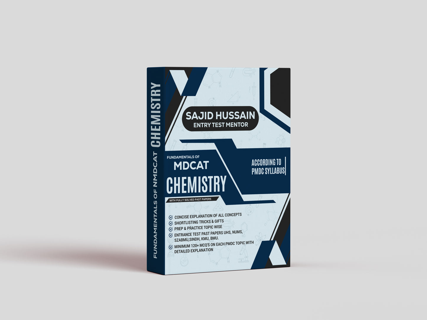 MDCAT Chemistry 2026 – Complete Preparation Guide by Sajid Hussain