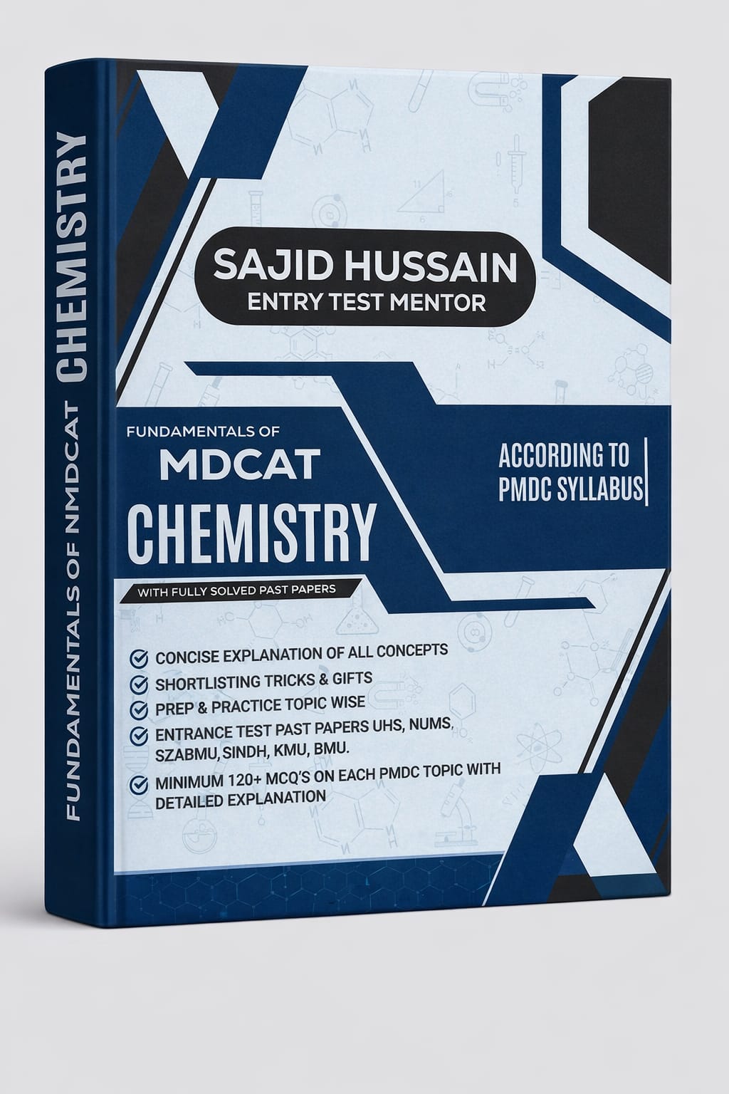 MDCAT Chemistry 2026 – Complete Preparation Guide by Sajid Hussain