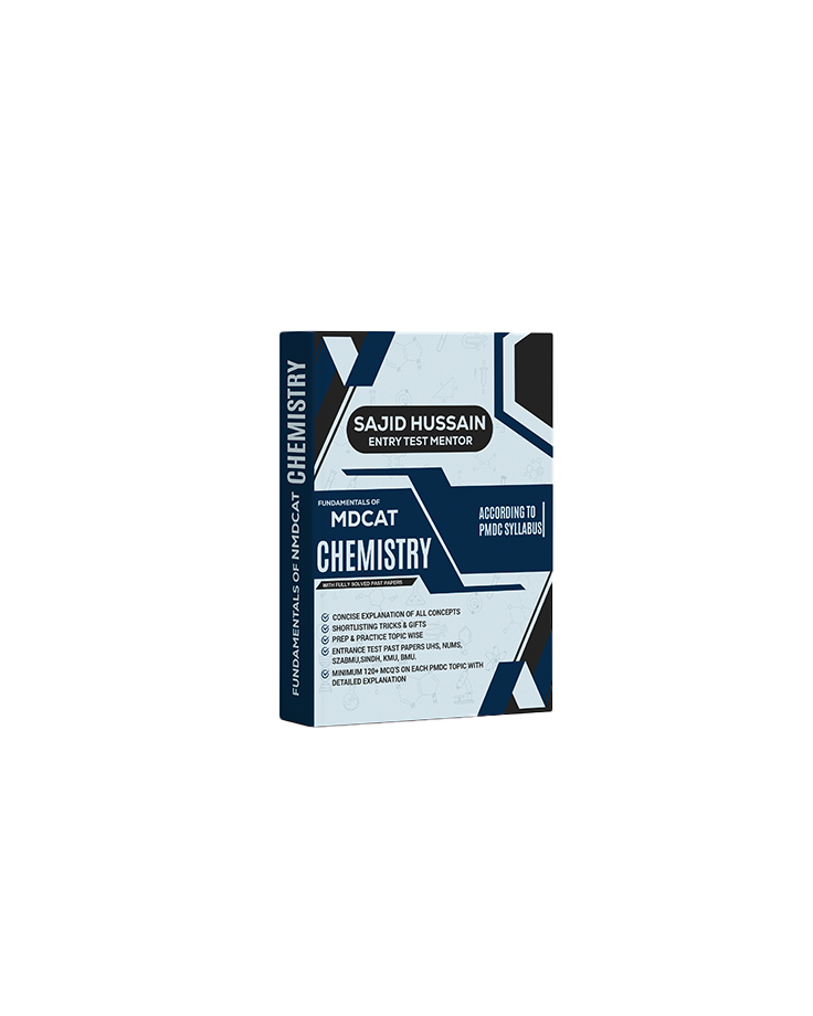 MDCAT Chemistry 2026 – Complete Preparation Guide by Sajid Hussain
